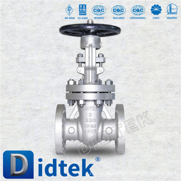 API600 150LB Edelstahl Flansch 3-Zoll-Schieber für Öl